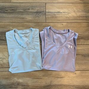 2 Under Armour VNeck Short Sleeves